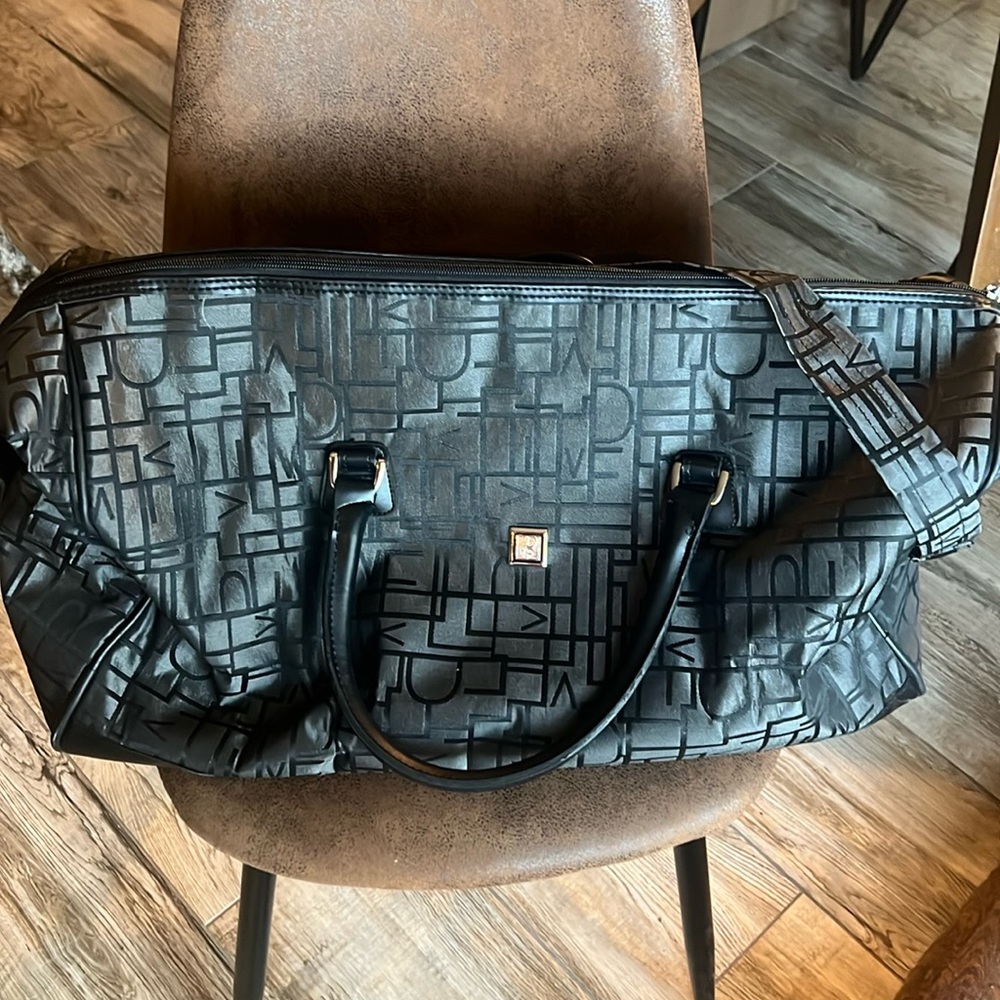 Diane Von Furstenberg Monogram Weekender Duffel Bag
